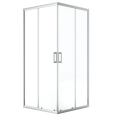 LAVEO BRESSO szögletes zuhanykabin 80x80x185 cm átlátszó üveg/króm - JKB_086K