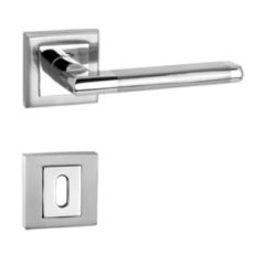 Inox négyzetrozettás BB kilincs