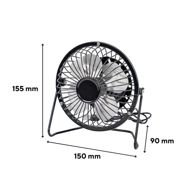 Ruen asztali usb ventilátor 5 W - Image 3