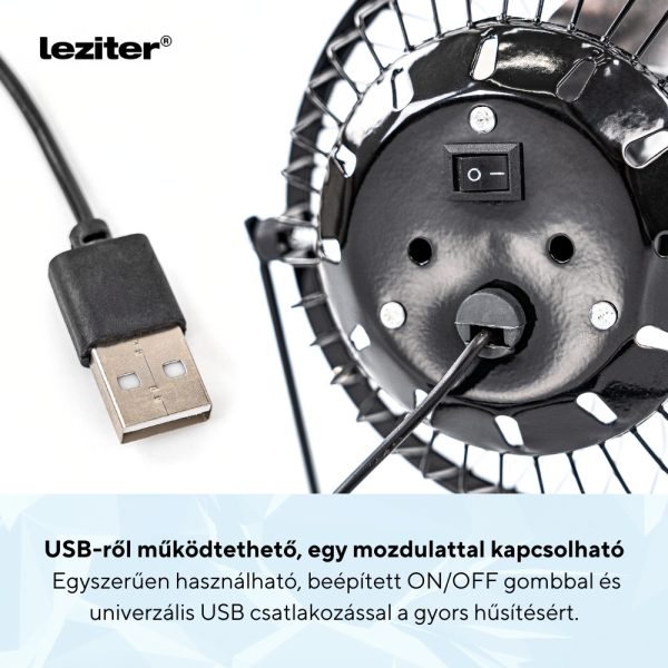 Ruen asztali usb ventilátor 5 W - Image 5