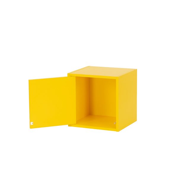Boxie 1 ajtós fali szekrény 40x40x37 cm sárga - Image 8