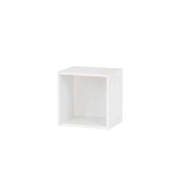 Boxie nyitott fali szekrény 40x40x27 cm fehér - Image 7