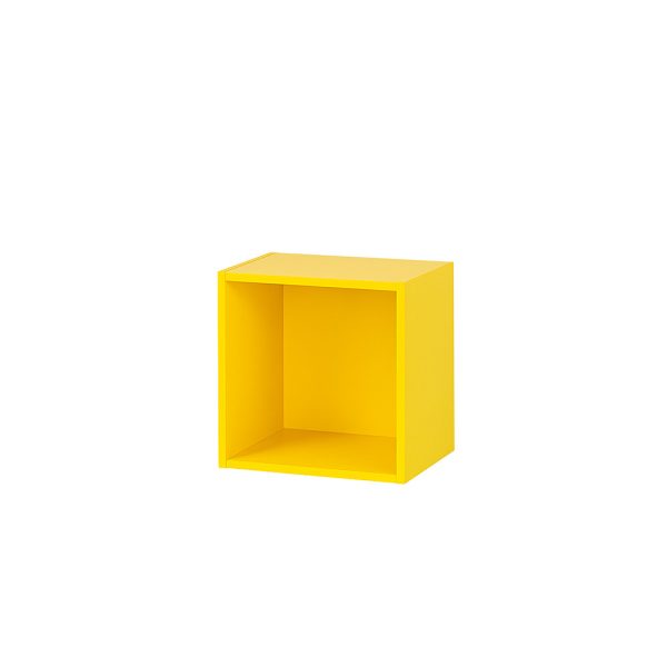 Boxie nyitott fali szekrény 40x40x27 cm sárga - Image 7
