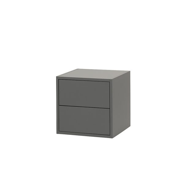 Boxie 2 fiókos fali szekrény 40x40x37 cm antracit - Image 7