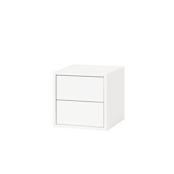 Boxie 2 fiókos fali szekrény 40x40x37 cm fehér - Image 7