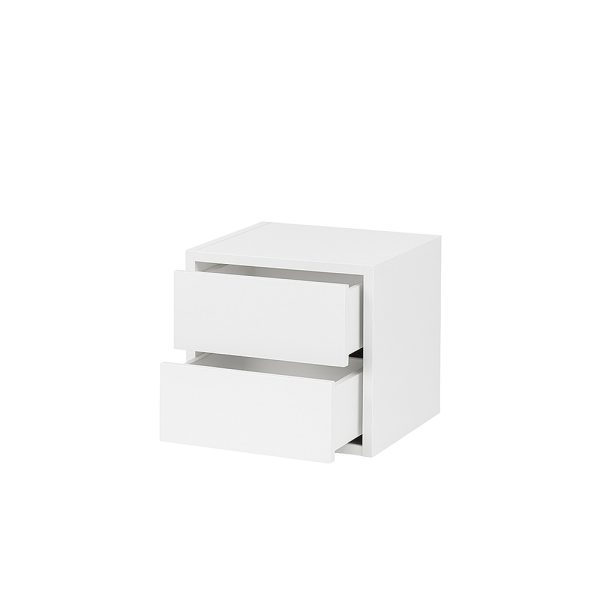 Boxie 2 fiókos fali szekrény 40x40x37 cm fehér - Image 8