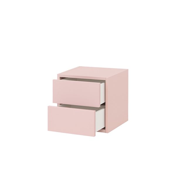 Boxie 2 fiókos fali szekrény 40x40x37 cm pink - Image 8
