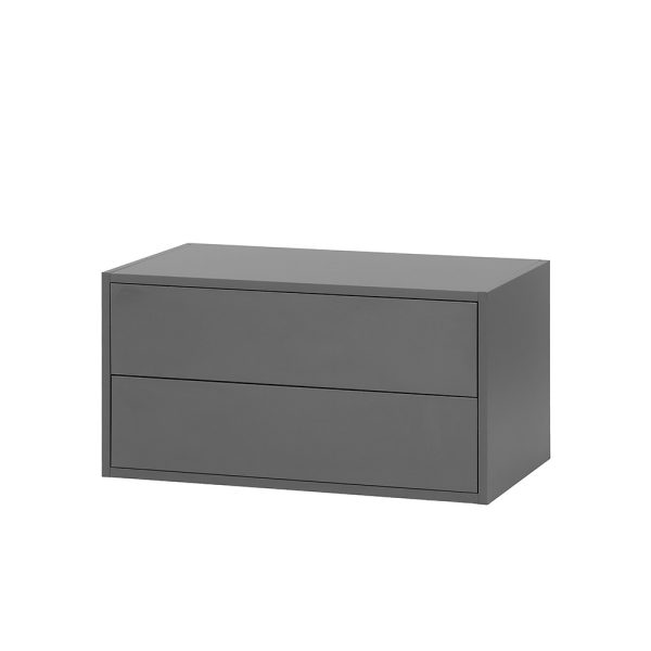 Boxie 2 fiókos fali szekrény 40x80x37 cm zöld - Image 7