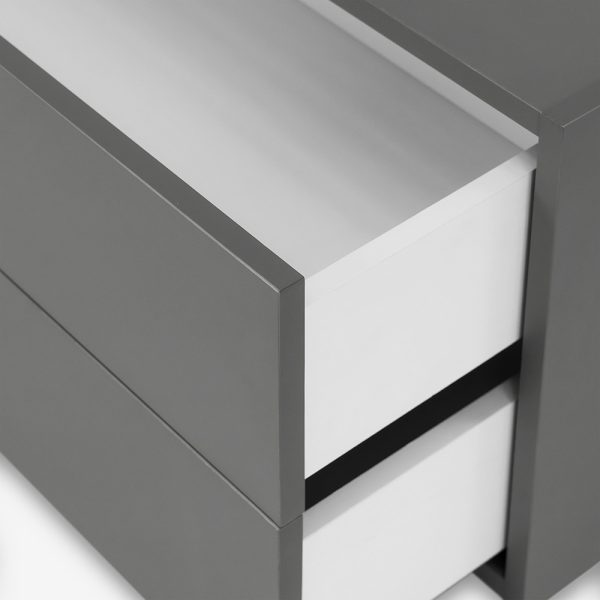 Boxie 2 fiókos fali szekrény 40x80x37 cm zöld - Image 10