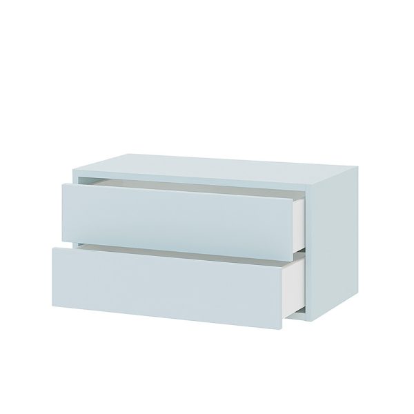 Boxie 2 fiókos fali szekrény 40x80x37 cm kék - Image 8
