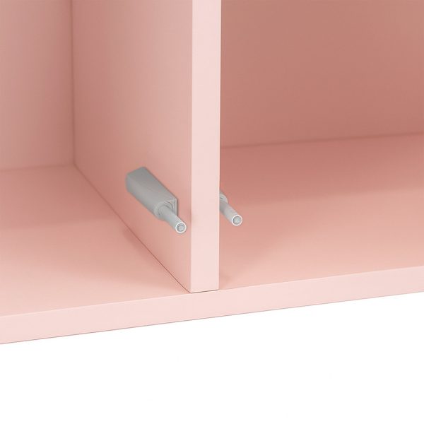 Boxie 2 ajtós fali szekrény 80x80x37 cm pink - Image 8