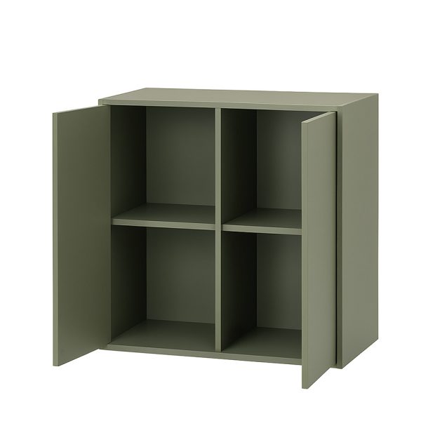 Boxie 2 ajtós fali szekrény 80x80x37 cm zöld - Image 7