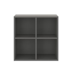 Boxie nyitott fali szekrény 80x80x37 cm antracit