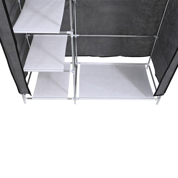 Gardróbszekrény LGSZ-01 szürke - Image 7