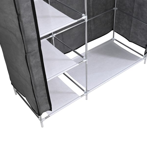 Gardróbszekrény LGSZ-01 szürke - Image 10