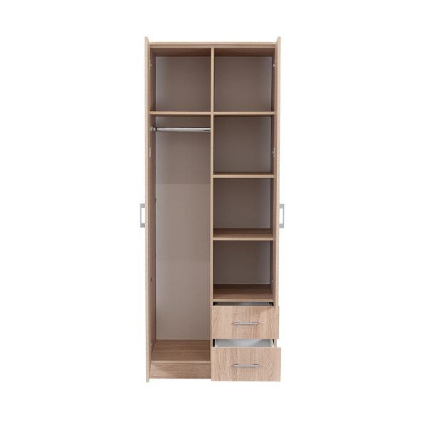 Miami gardróbszekrény 80x205 cm sonoma tölgy-sonoma tölgy - Image 5