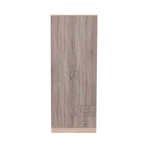 Miami gardróbszekrény 80x205 cm yorki tölgy-sonoma tölgy - Image 3