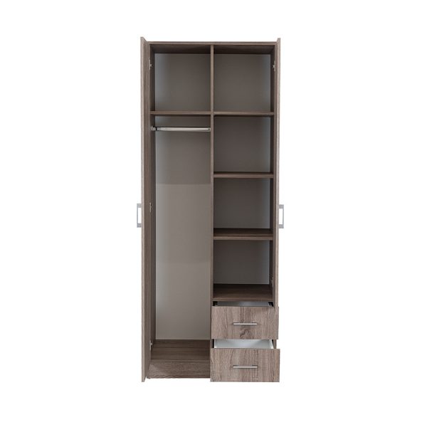 Miami gardróbszekrény 80x205 cm yorki tölgy-yorki tölgy - Image 4