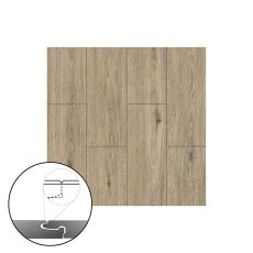 Leziter Kent tölgy Vinyl SPC fózolt padló