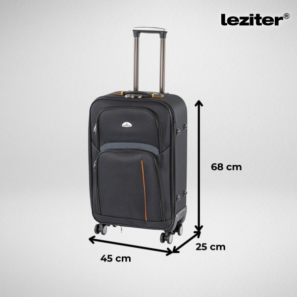 TraveLux Light II gurulós bőrönd szett - Image 4