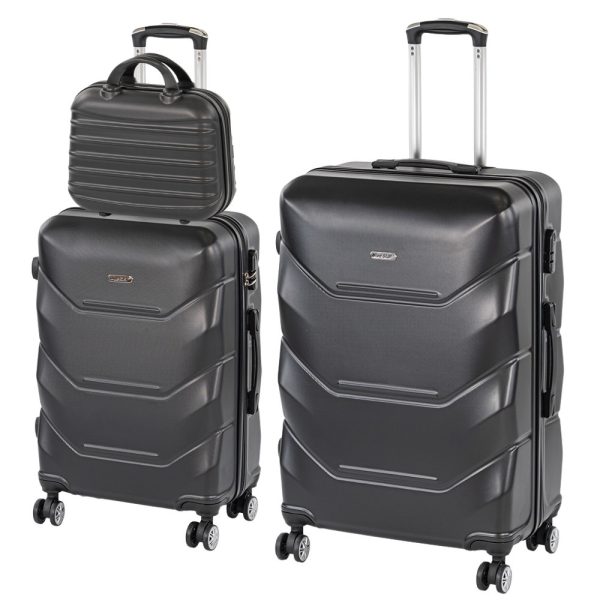TraveLux Max X gurulós bőrönd szett