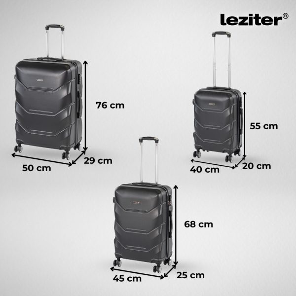 TraveLux Max XI gurulós bőrönd szett - Image 3
