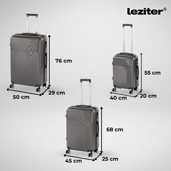 TraveLux Pro XXIV gurulós bőrönd szett - Image 5