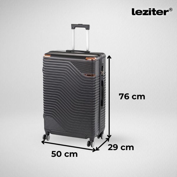 TraveLux Urban V gurulós bőrönd szett - Image 5
