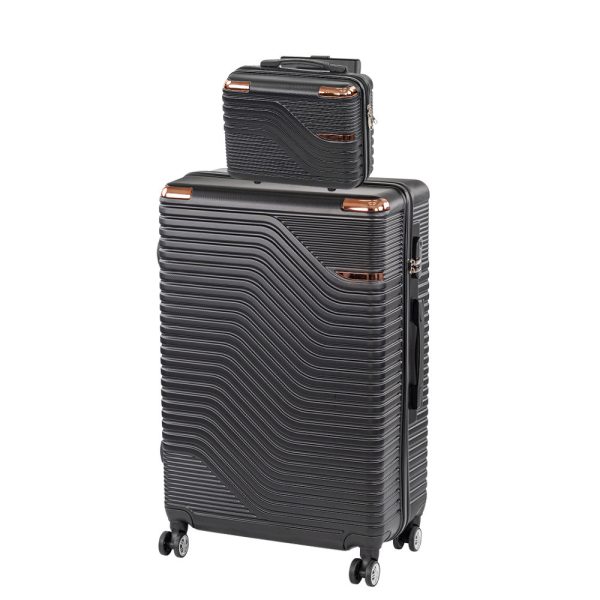 TraveLux Urban VIII gurulós bőrönd szett