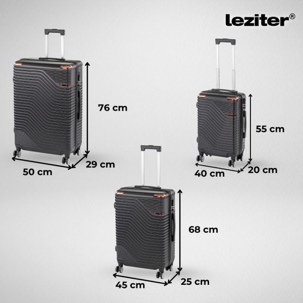 TraveLux Urban XXI gurulós bőrönd szett - Image 3