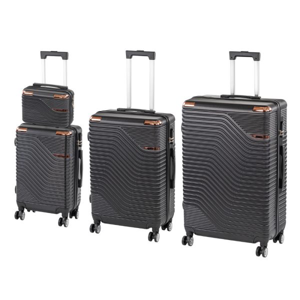 TraveLux Urban XXIV gurulós bőrönd szett
