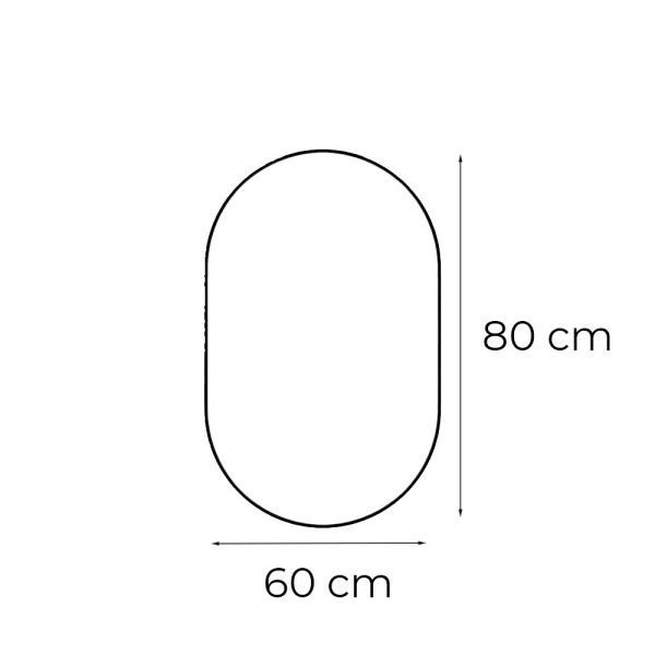 Lev 80 tükör led világítással - Image 3