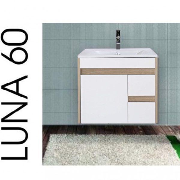 Luna 60 alsó szekrény mosdóval - Image 2
