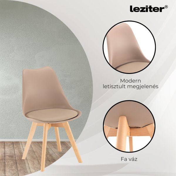 Zara 6+1 étkező garnitúra bézs-fehér - Image 6