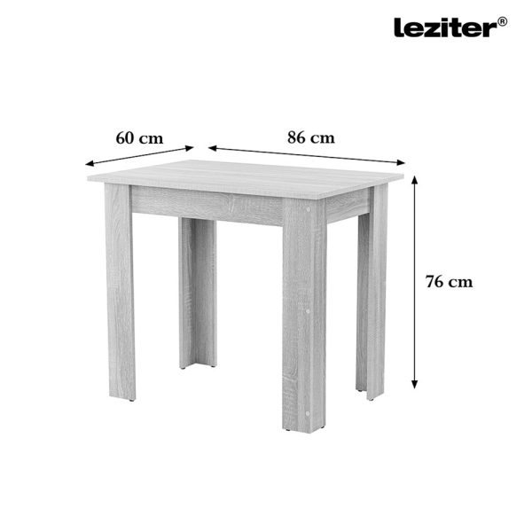 Amina 4+1 étkező garnitúra fekete-fehér - Image 3