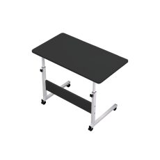 Állítható magasságú laptopasztal 80x40 cm fekete