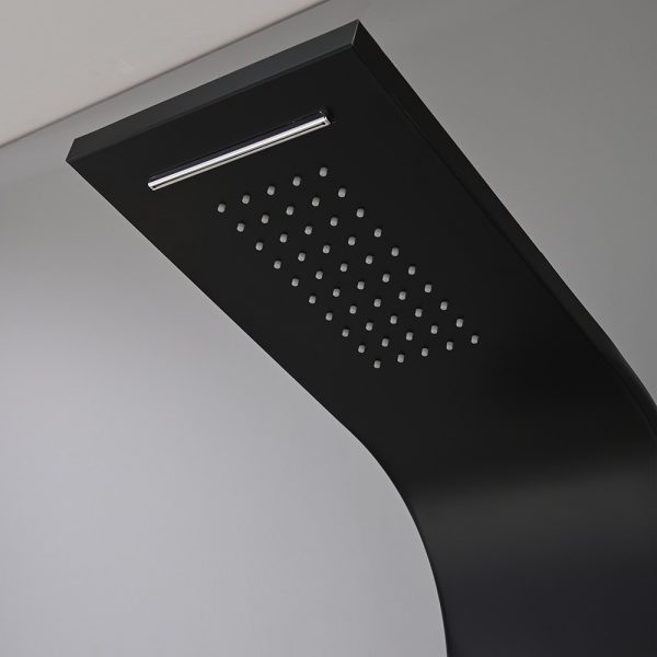 Alegro Black hidromasszázs zuhanypanel, rozsdamentes acél - Image 7