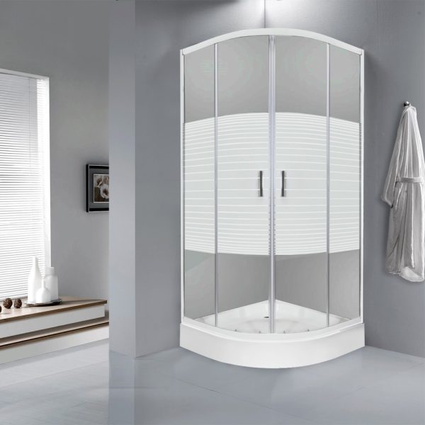 Madera 80x80 cm íves zuhanykabin zuhanytálcával - Image 2