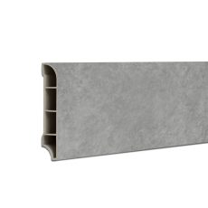 Vinyl SPC padlószegély Harbor beton szürke 2400x60x12 mm
