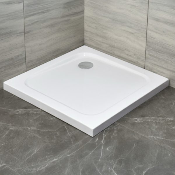 Modena Slim szögletes alacsony akril zuhanytálca 80x80 cm - Image 2