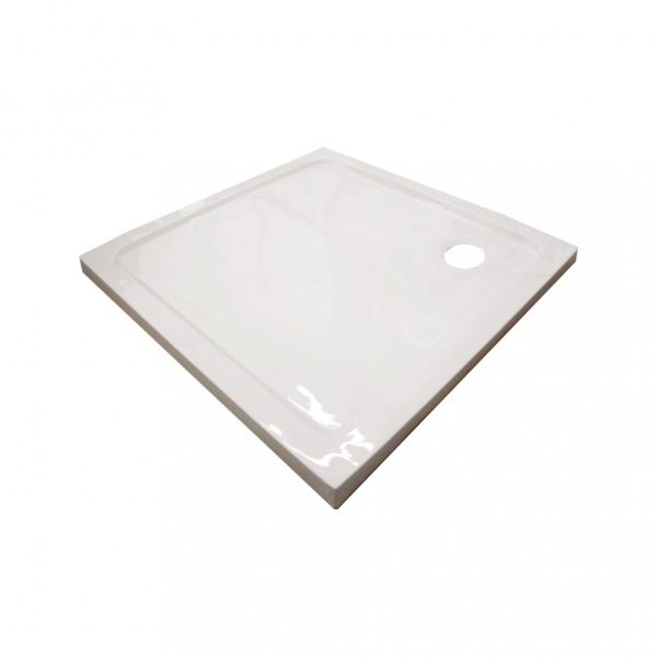 Modena Slim szögletes alacsony akril zuhanytálca 80x80 cm - Image 4