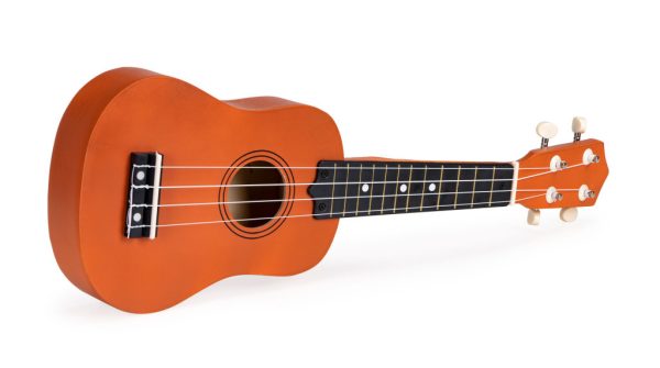 Fa Ukulele Gitár Gyerekeknek, 4 Nylon húr barna - Image 2