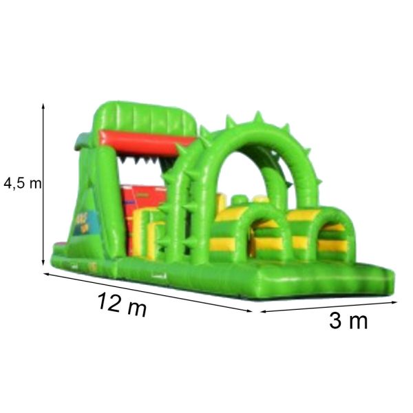 Krokodil ugrálóvár 12x3x4,8m - Image 2