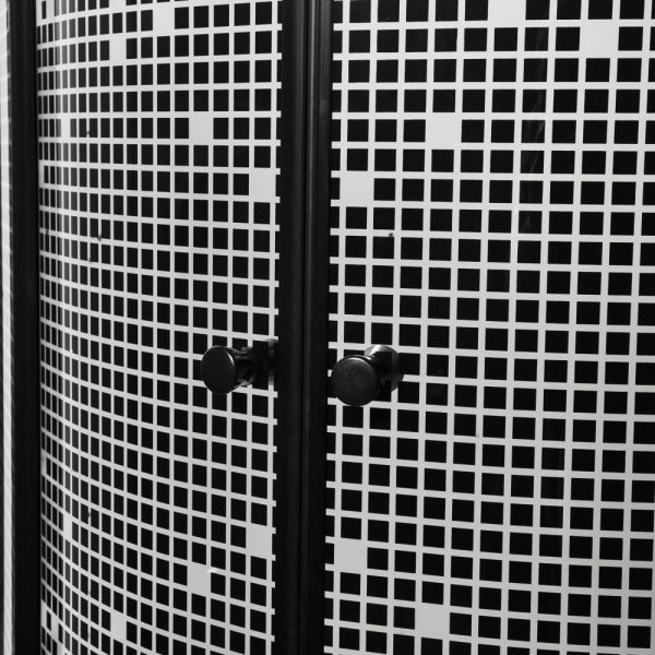 Pixel Black 80 íves zuhanykabin zuhanytálca nélkül - Image 2