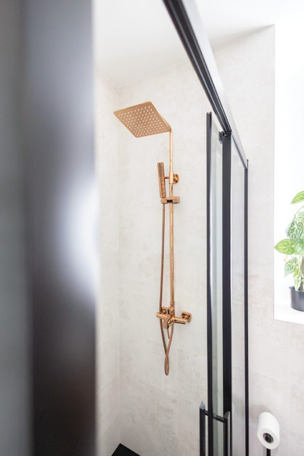 LAVEO POLA fali zuhanyszett csappal, rose gold - Image 3