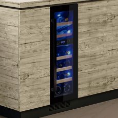 Pando PVMB 30-16CRR borhűtő - pult alá építhető, fekete, jobbos