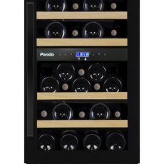 Pando PVMB 40-28CRR borhűtő - pult alá építhető, fekete, jobbos