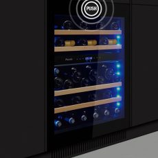 Pando PVMBP HD-60-45CRR Borhűtő - pult alá építhető, fekete, jobbos