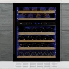 Pando PVZB-60-46CRR borhűtő, pult alá szerelhető, fekete, jobbos