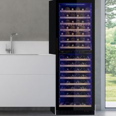 Pando PVZL 180-165CRR borhűtő, szabadonálló, fekete, jobbos